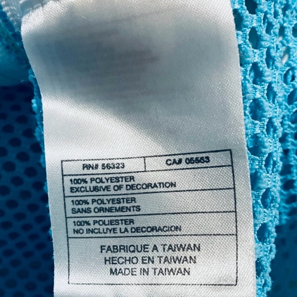 Nike, Blue Mesh Zip-Up Athletic Jacket, Dri-fit XS πββοΈββ‘οΈ - Picture 5 of 11